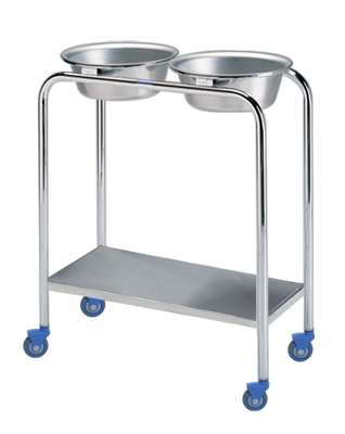 Bowl Stand Double – S.S – Medpick